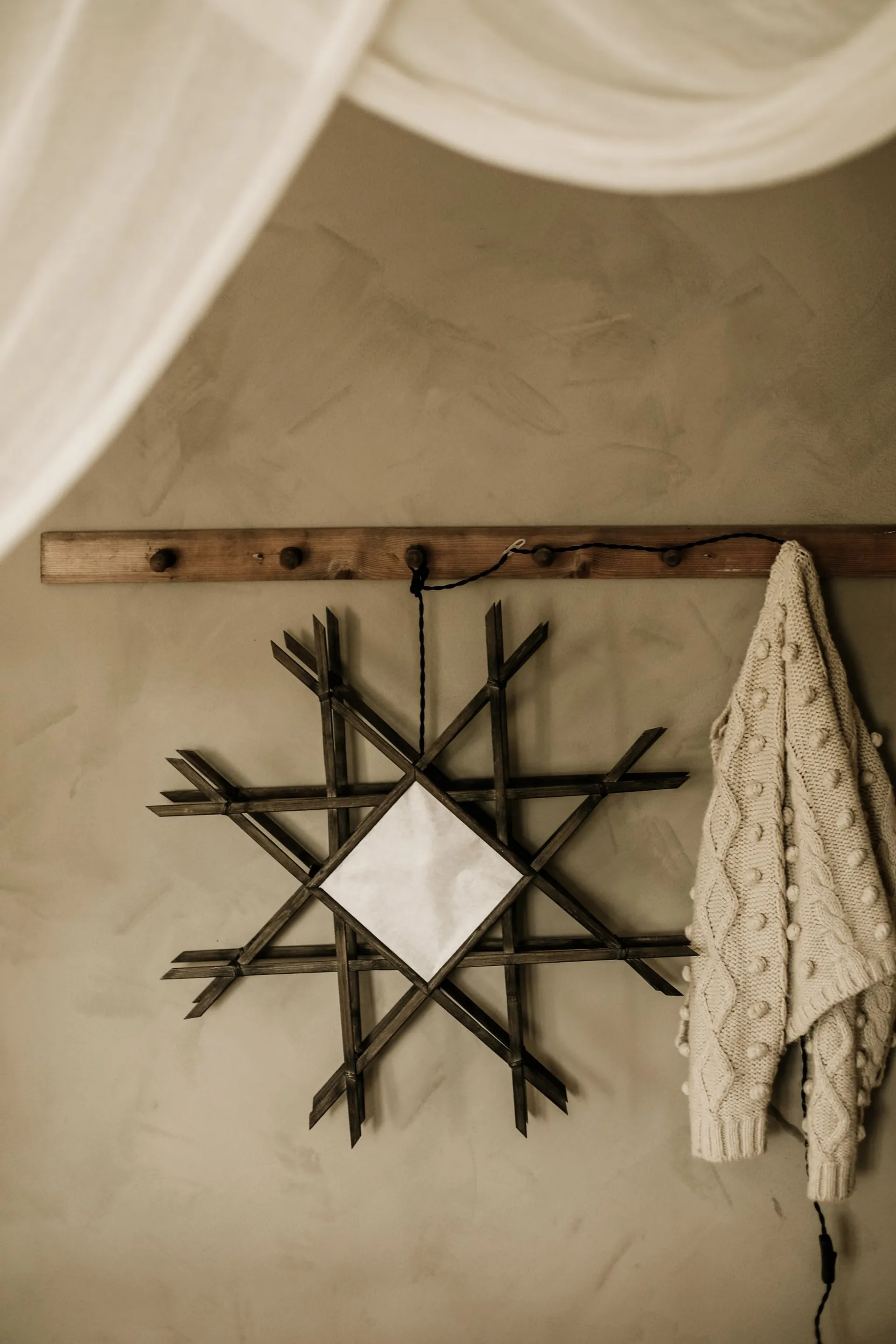 Lea 70 Christmas star, 褐色 Globen Lighting