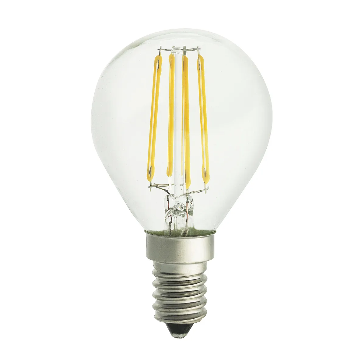 LED球形灯泡 E14, 透明 Globen Lighting