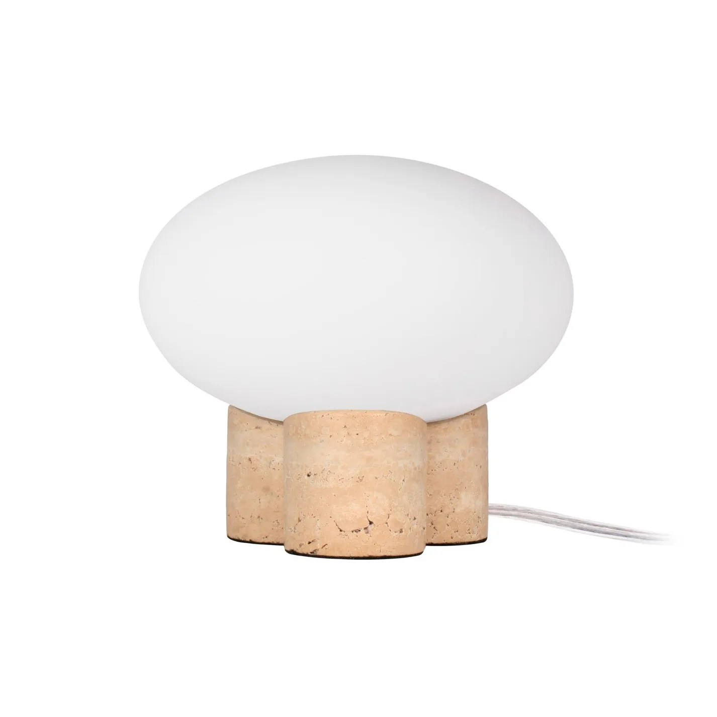 Mammut台灯 Ø20cm, Travertin Globen Lighting