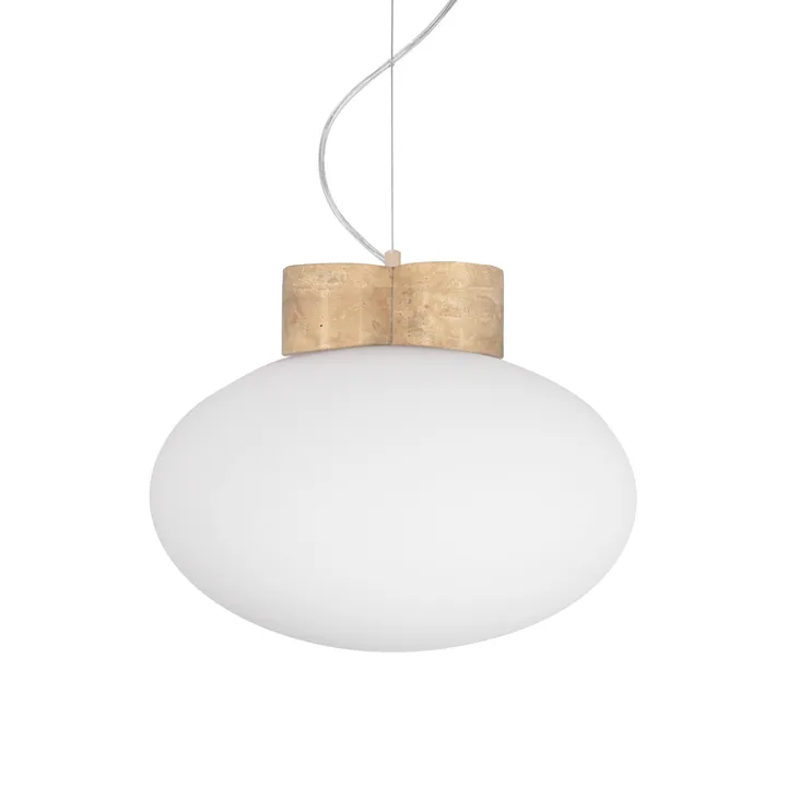 Mammut 吊灯 Ø30cm - 洞石色 - Globen Lighting
