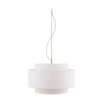 Noah吊灯 Ø50cm - 圈圈纱白色 - Globen Lighting