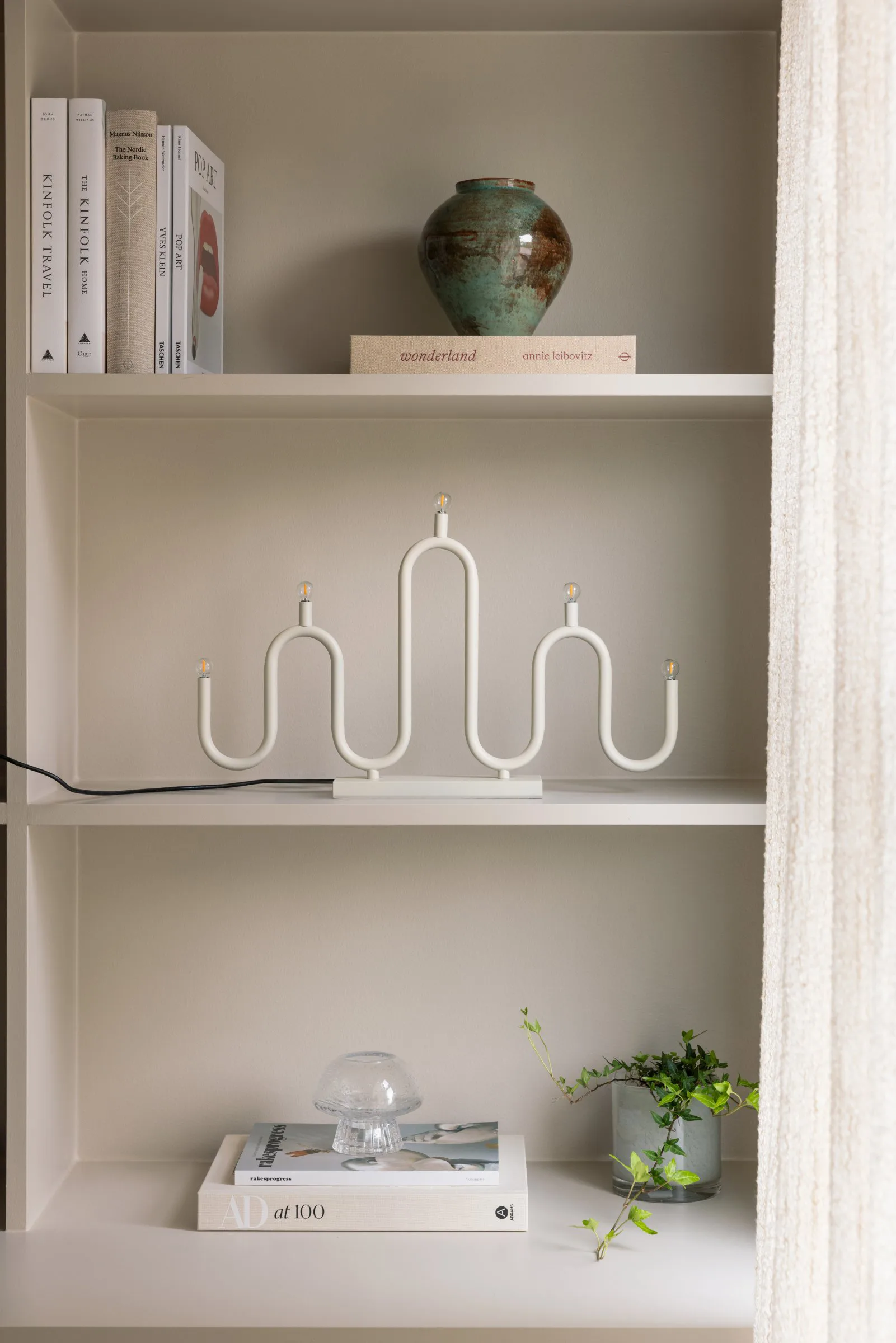 Noel 5 advent 蜡烛, 象牙白-白色 Globen Lighting