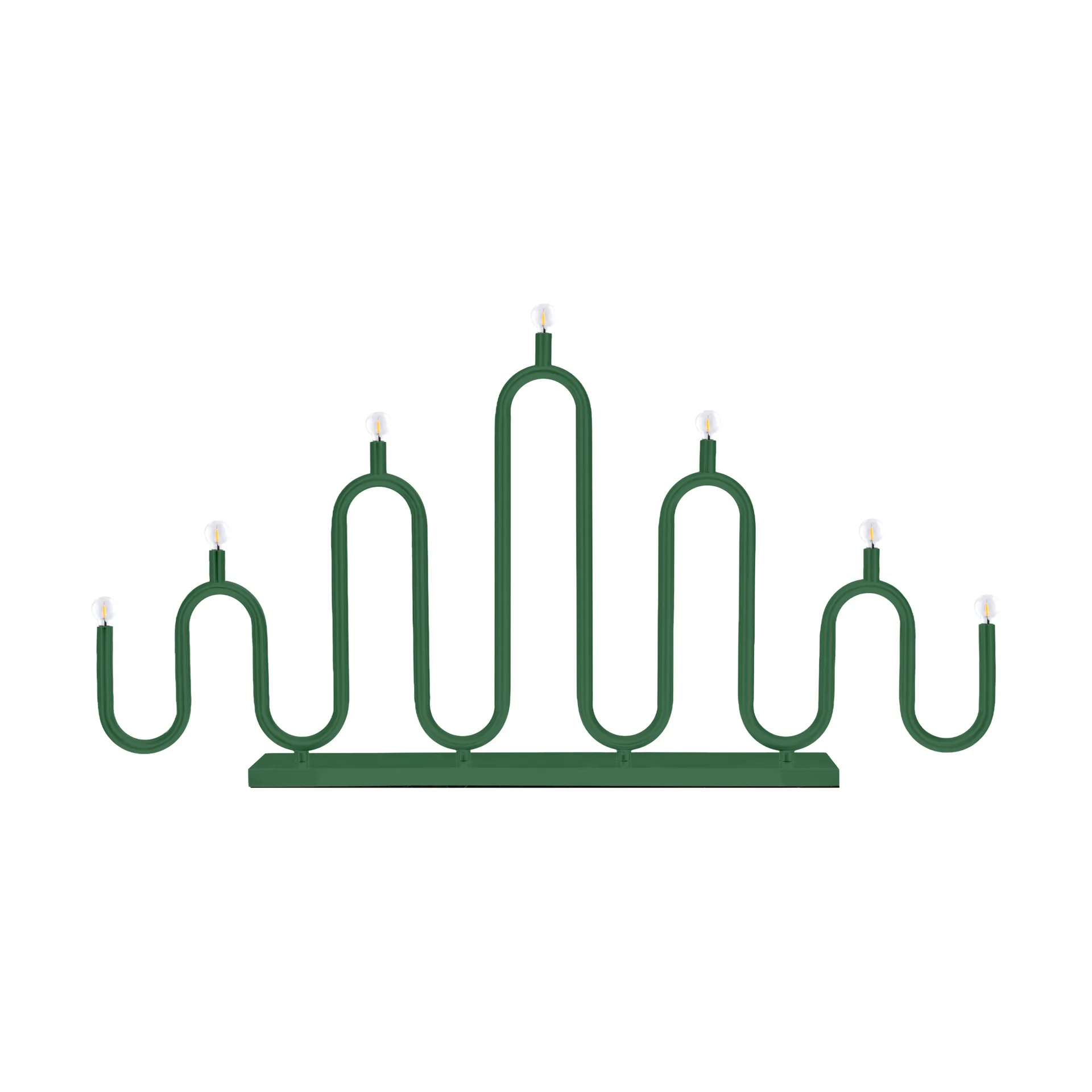 Noel 7 advent 蜡烛, 调和绿 Globen Lighting