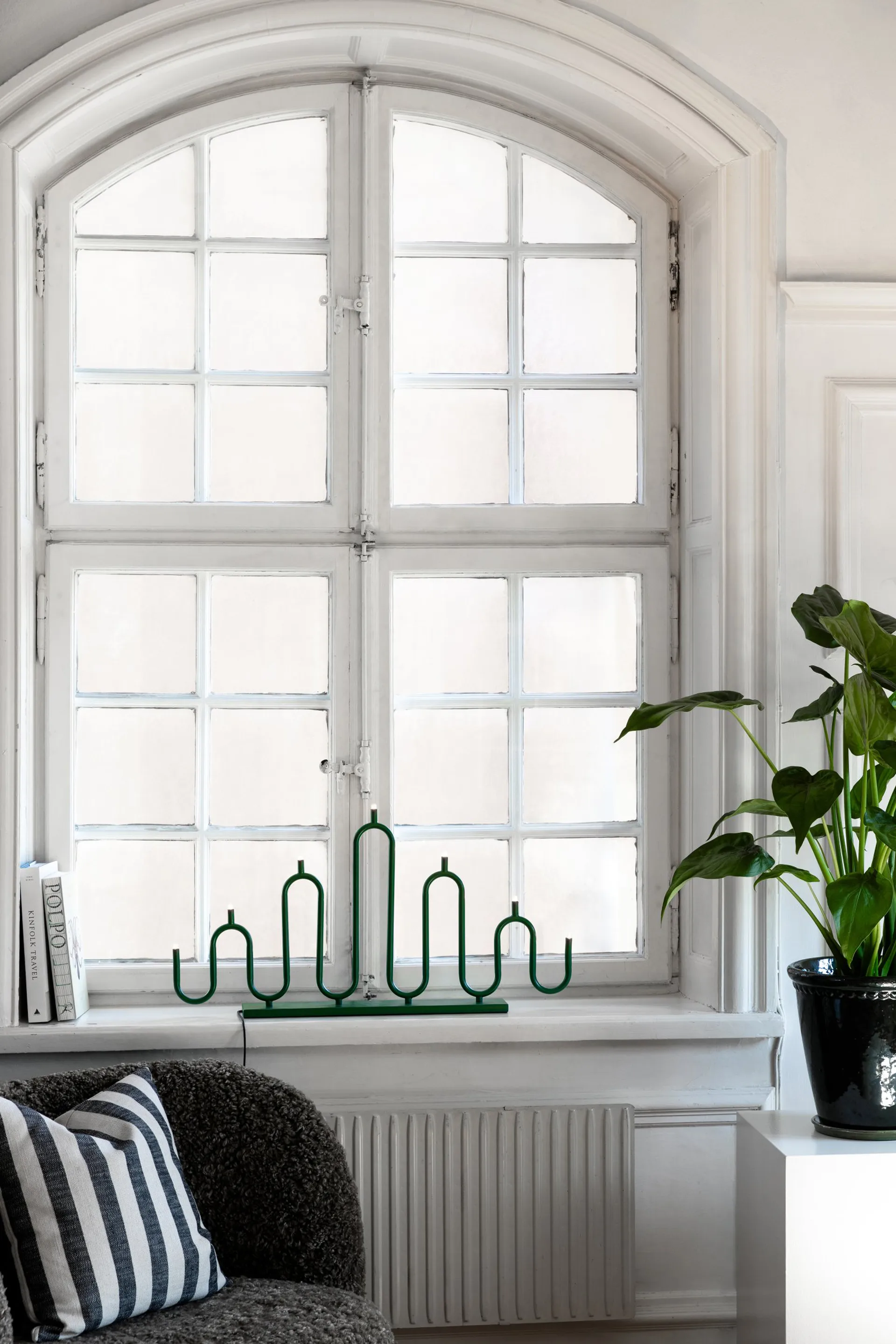 Noel 7 advent 蜡烛, 调和绿 Globen Lighting