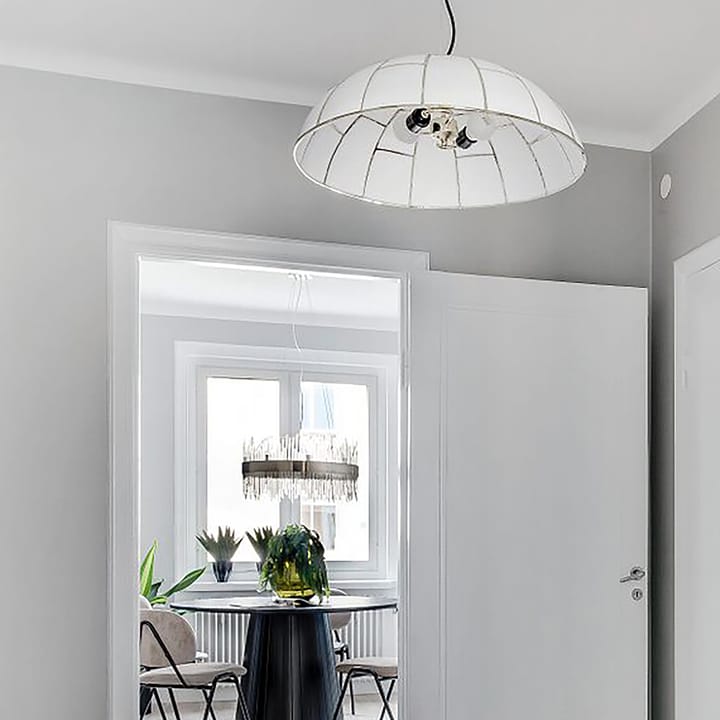 Ombrello 吊灯 Ø60 cm white glass, Brass Globen Lighting