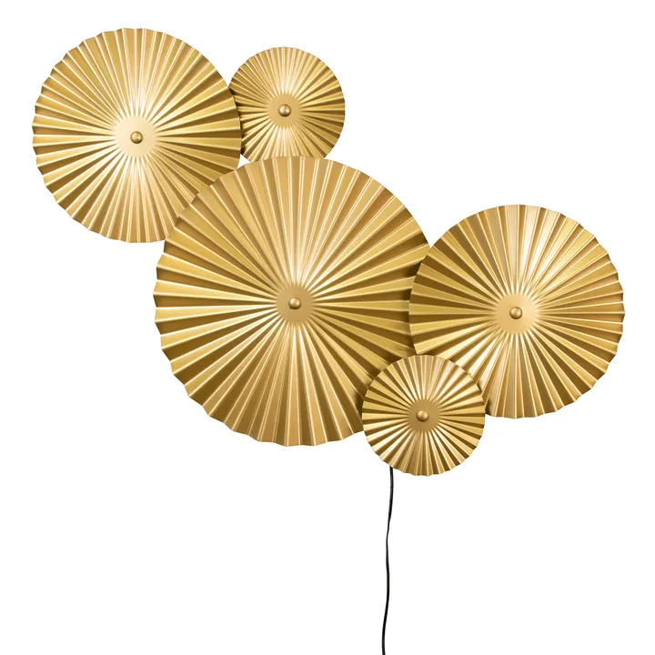 Omega壁灯 - 拉丝黄铜色 - Globen Lighting