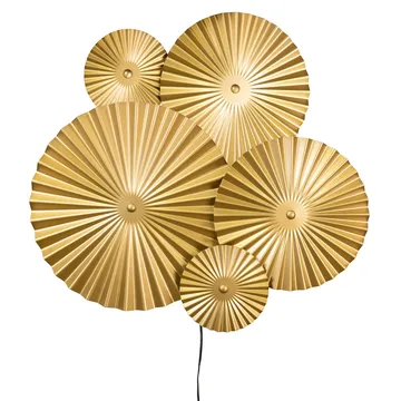 Omega壁灯 - 拉丝黄铜色 - Globen Lighting