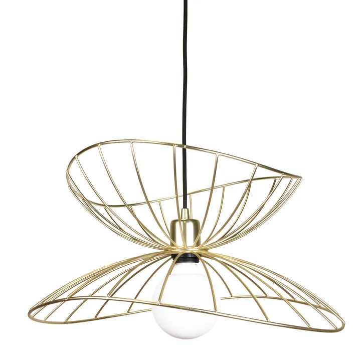 Ray系列 45cm直径吸顶灯 - brushed brass - Globen Lighting