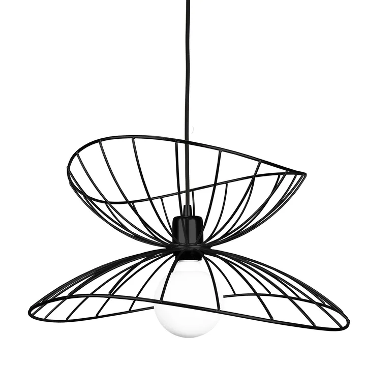 Ray吸顶灯 Ø45cm - 哑光黑 - Globen Lighting