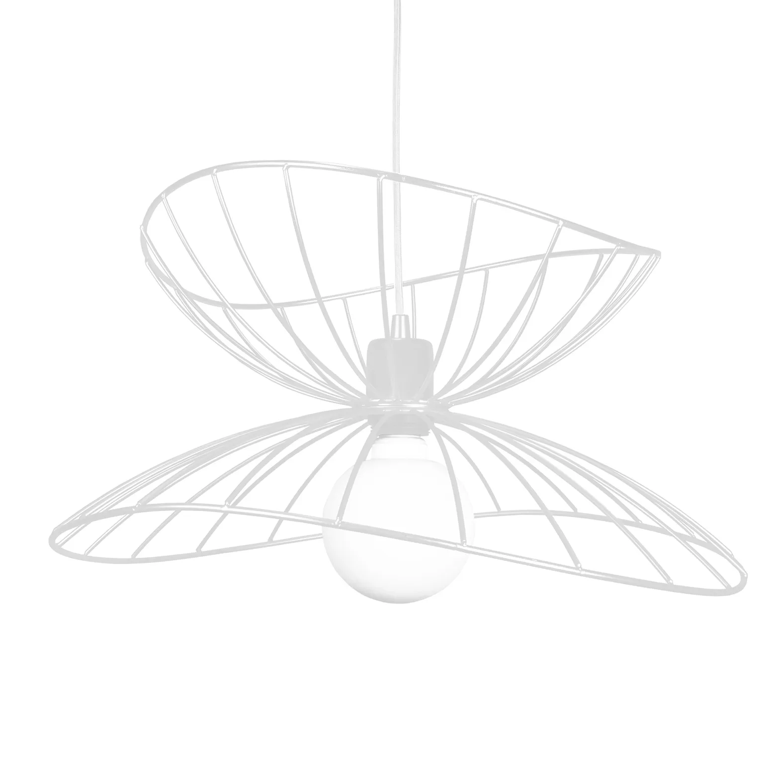 Ray吸顶灯 Ø45cm, 白色 Globen Lighting
