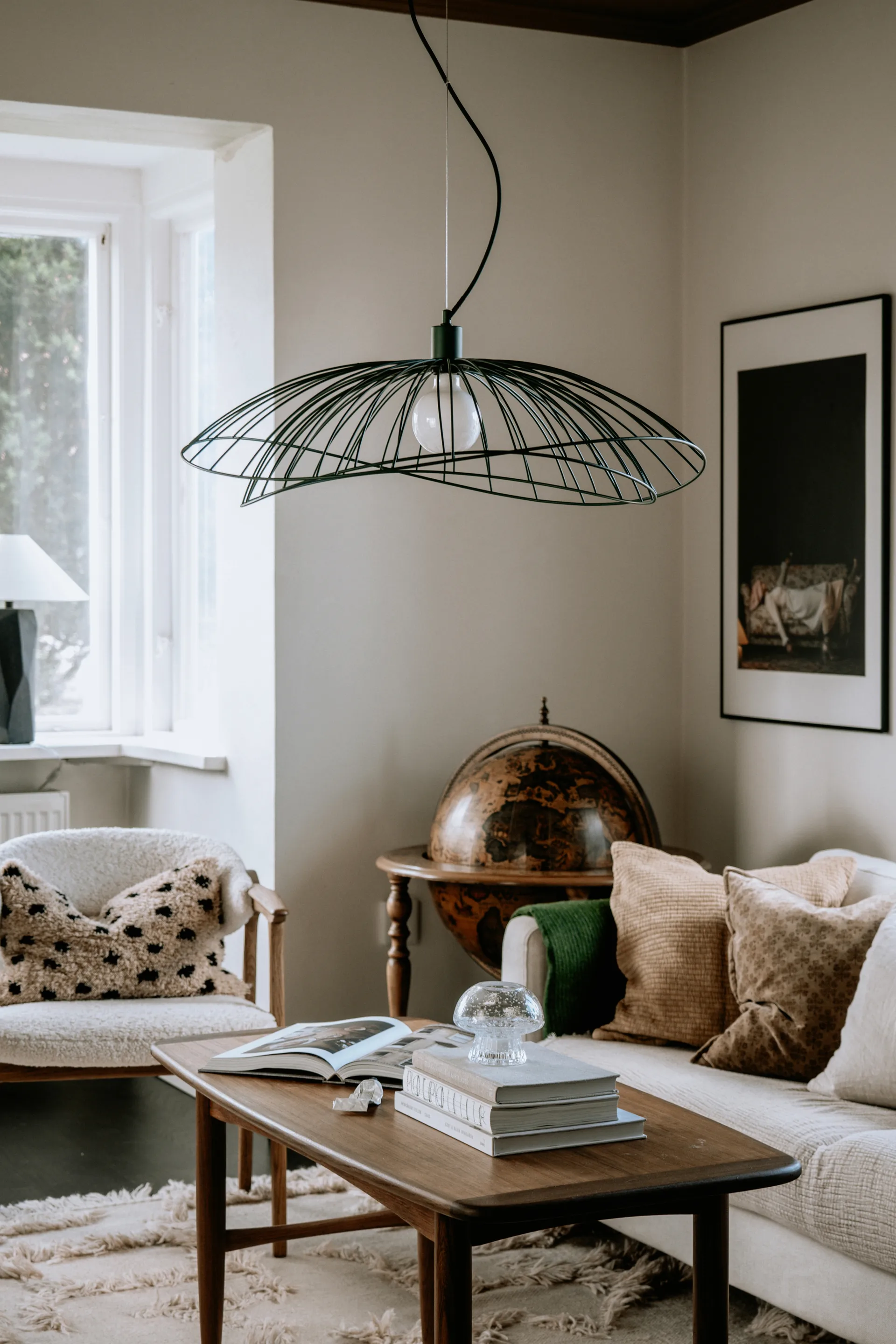 Ray 吊灯 Ø70 cm, 墨绿色 Globen Lighting