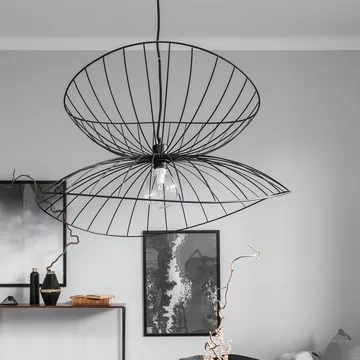 Ray吸顶灯 Ø70cm - 黑色 - Globen Lighting