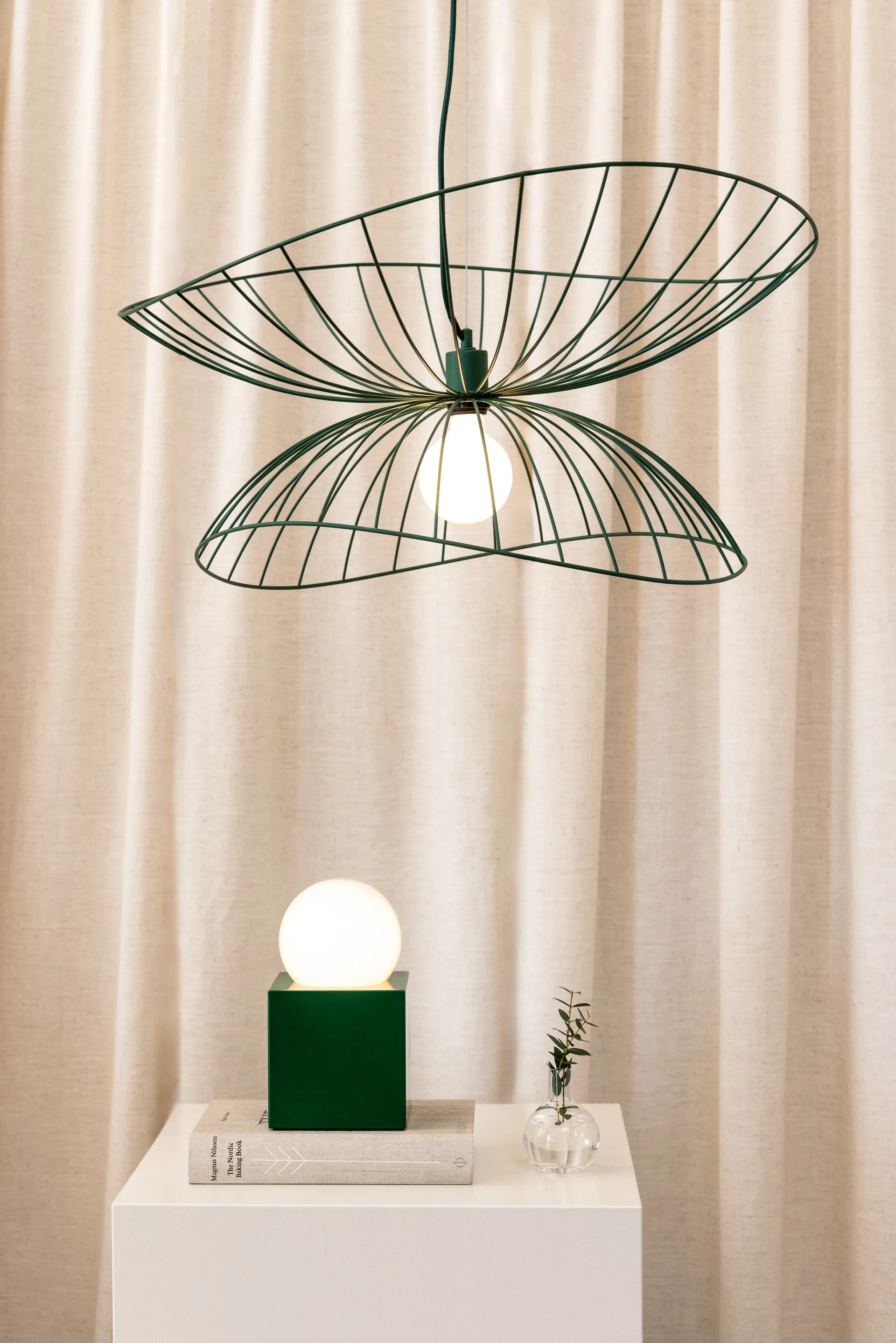 Ray吸顶灯 Ø70cm, 绿色 Globen Lighting