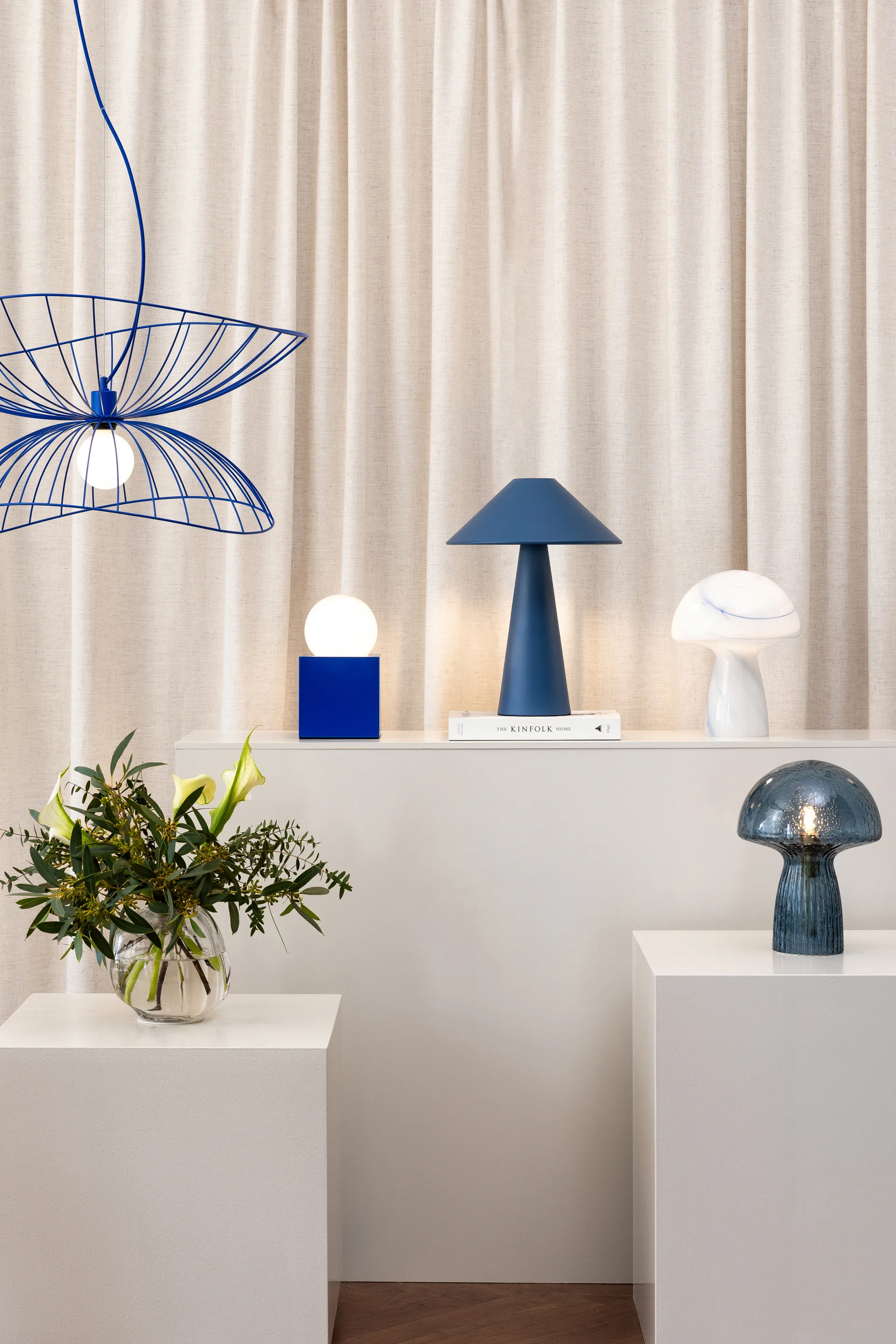 Ray吸顶灯 Ø70cm, 蓝色 Globen Lighting