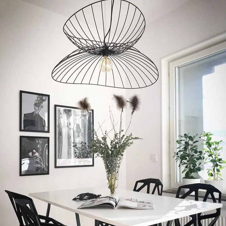 Ray吸顶灯 Ø70cm, 黑色 Globen Lighting