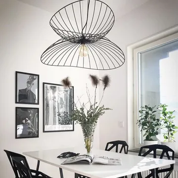 Ray吸顶灯 Ø70cm - 黑色 - Globen Lighting