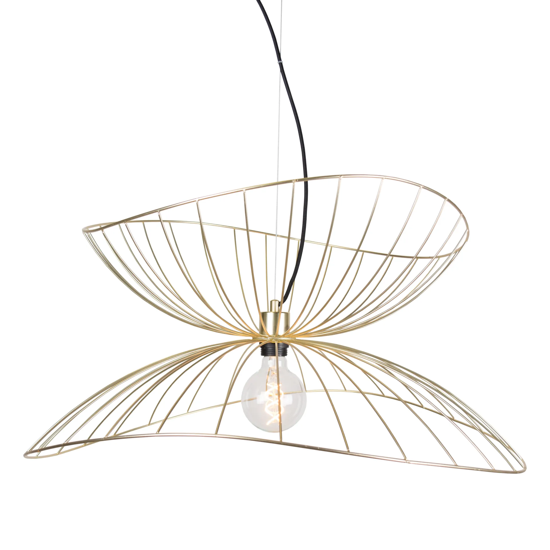 Ray吸顶灯 Ø70cm, 黄铜色 Globen Lighting