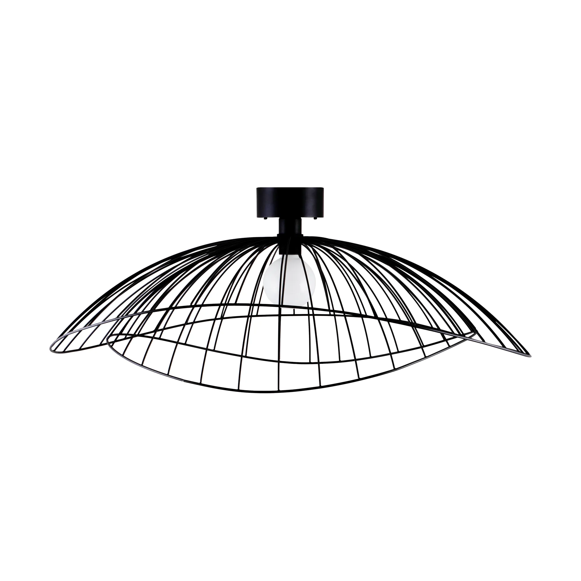 Ray吸顶灯 Ø85cm, 黑色 Globen Lighting
