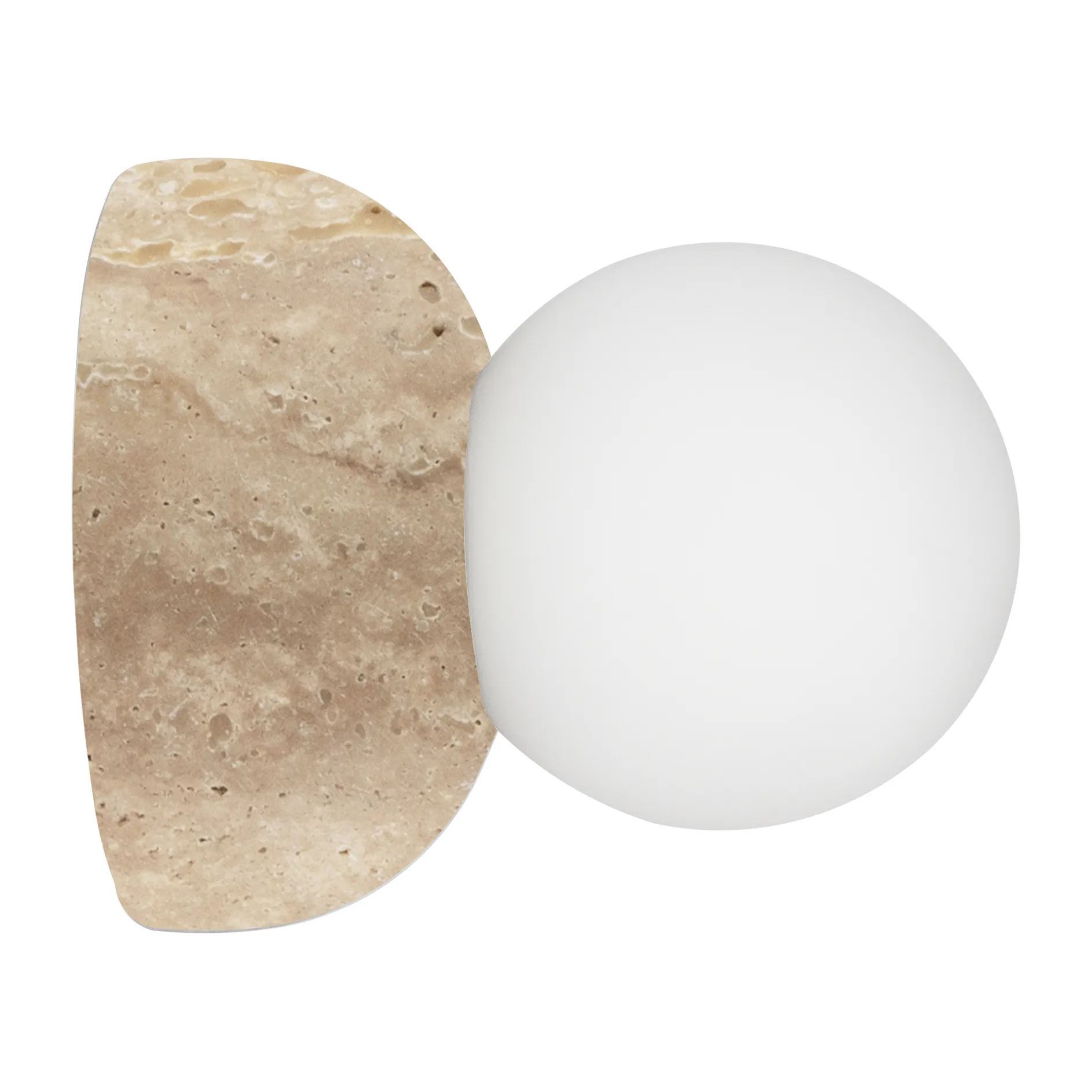 Torrano 壁灯/吊灯 13 cm, 米色Travertine Globen Lighting