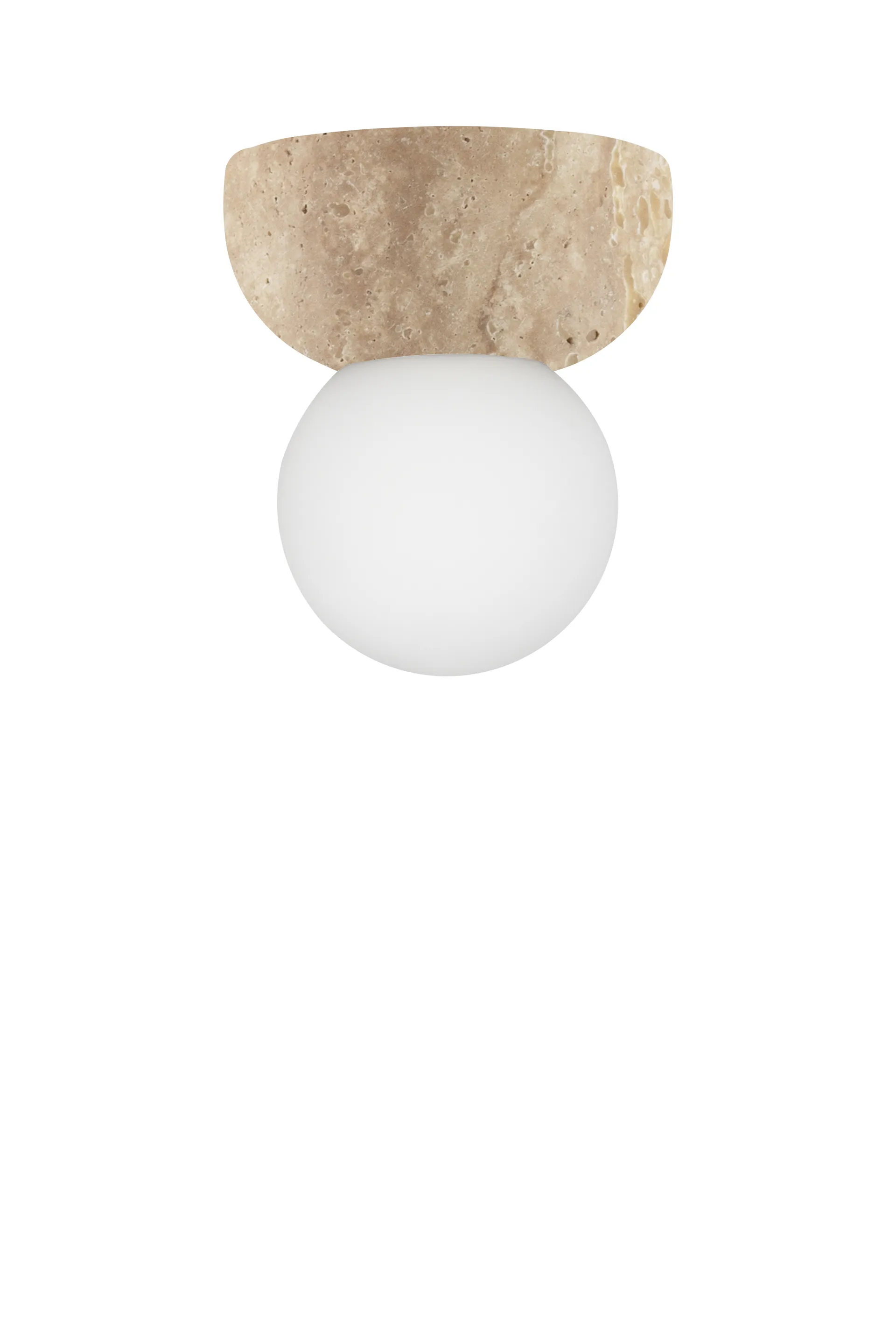 Torrano 壁灯/吸顶灯 13cm, 洞石 Globen Lighting