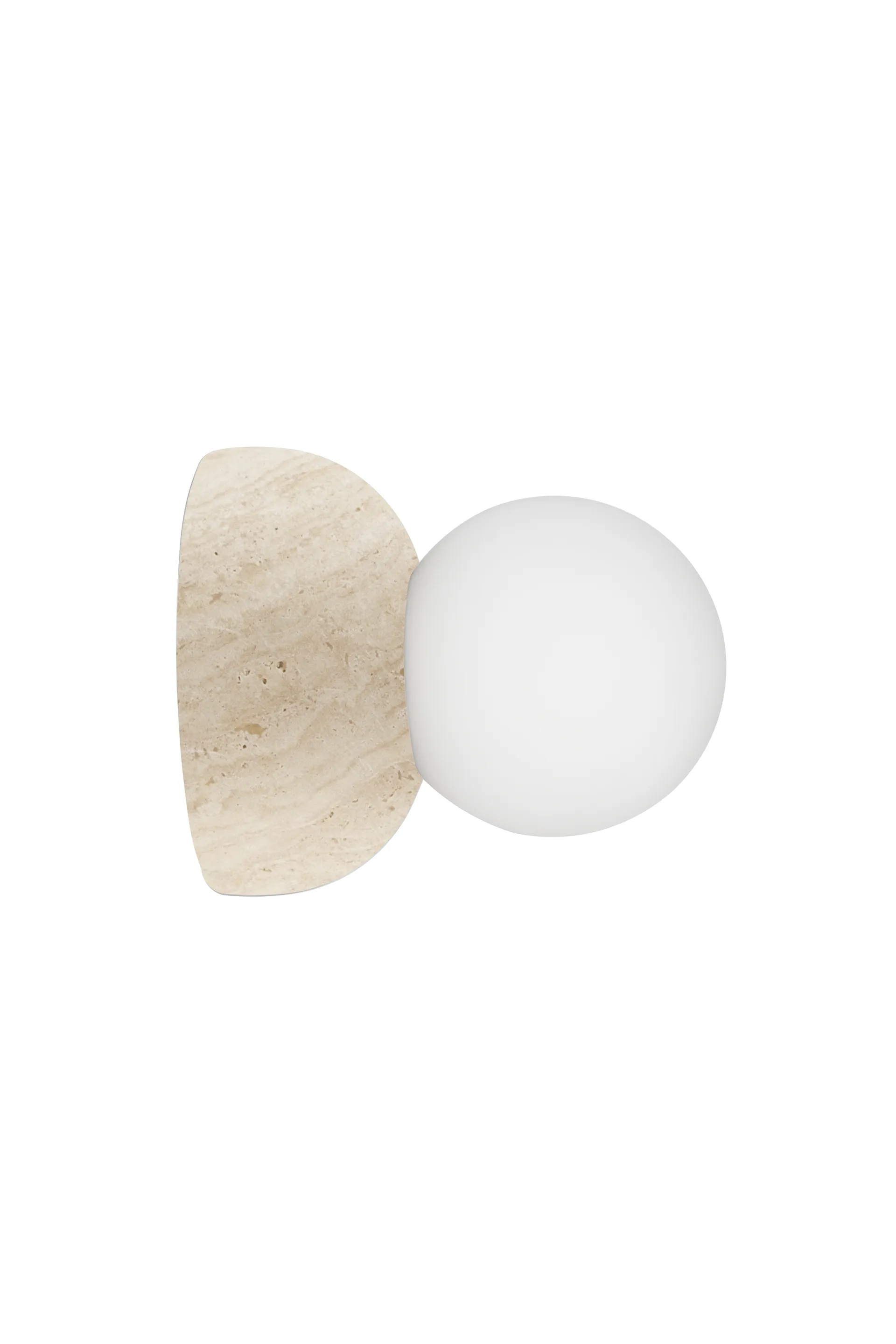 Torrano 壁灯/吸顶灯 13cm, 洞石 Globen Lighting
