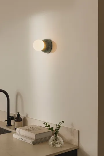 Torrano 壁灯/吸顶灯 13cm - 深绿色大理石 - Globen Lighting