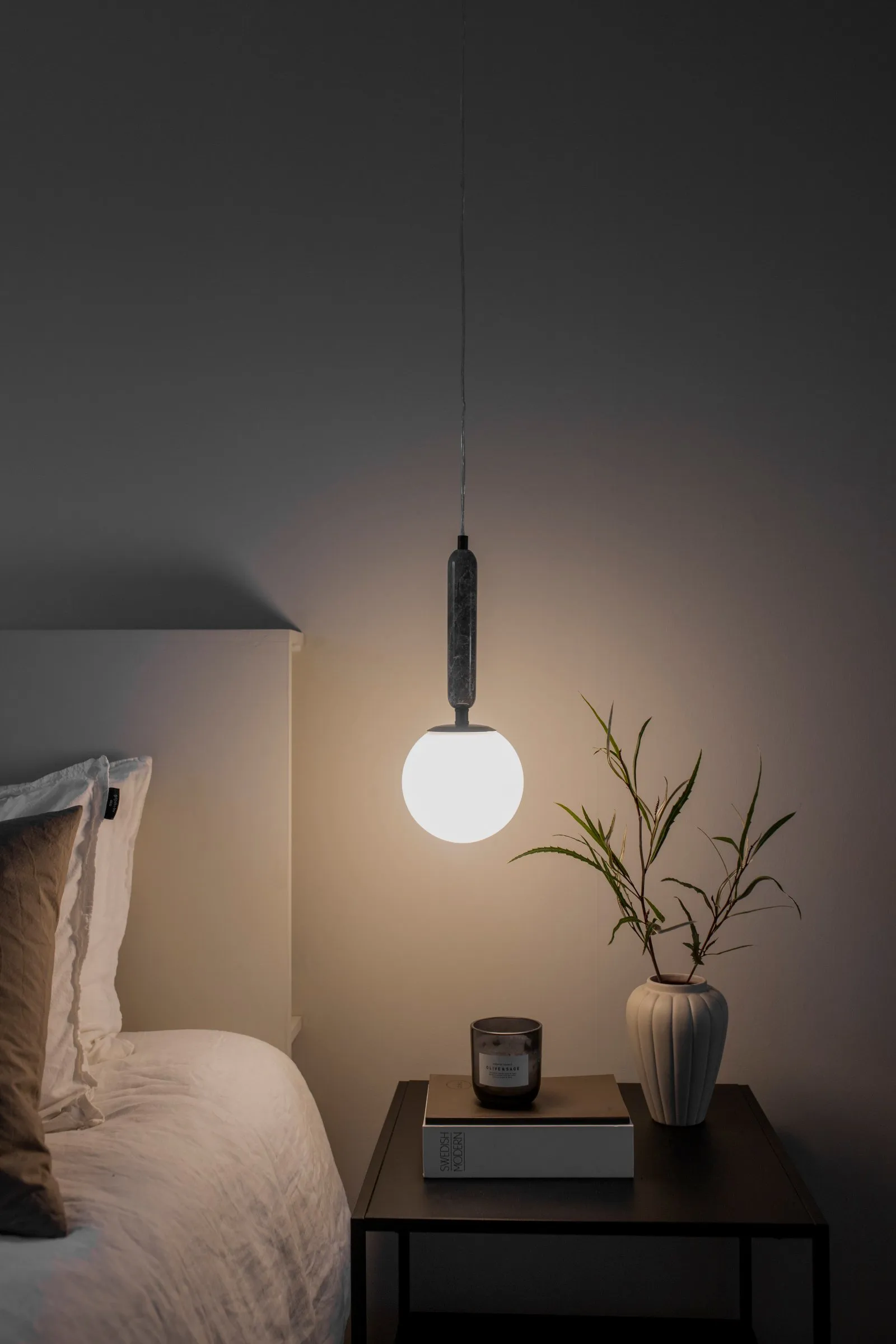 Torrano吊灯15cm, 灰色 Globen Lighting