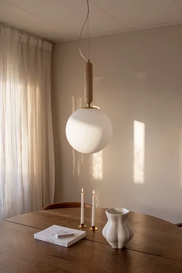 Torrano吊灯30cm - 石灰华米色 - Globen Lighting