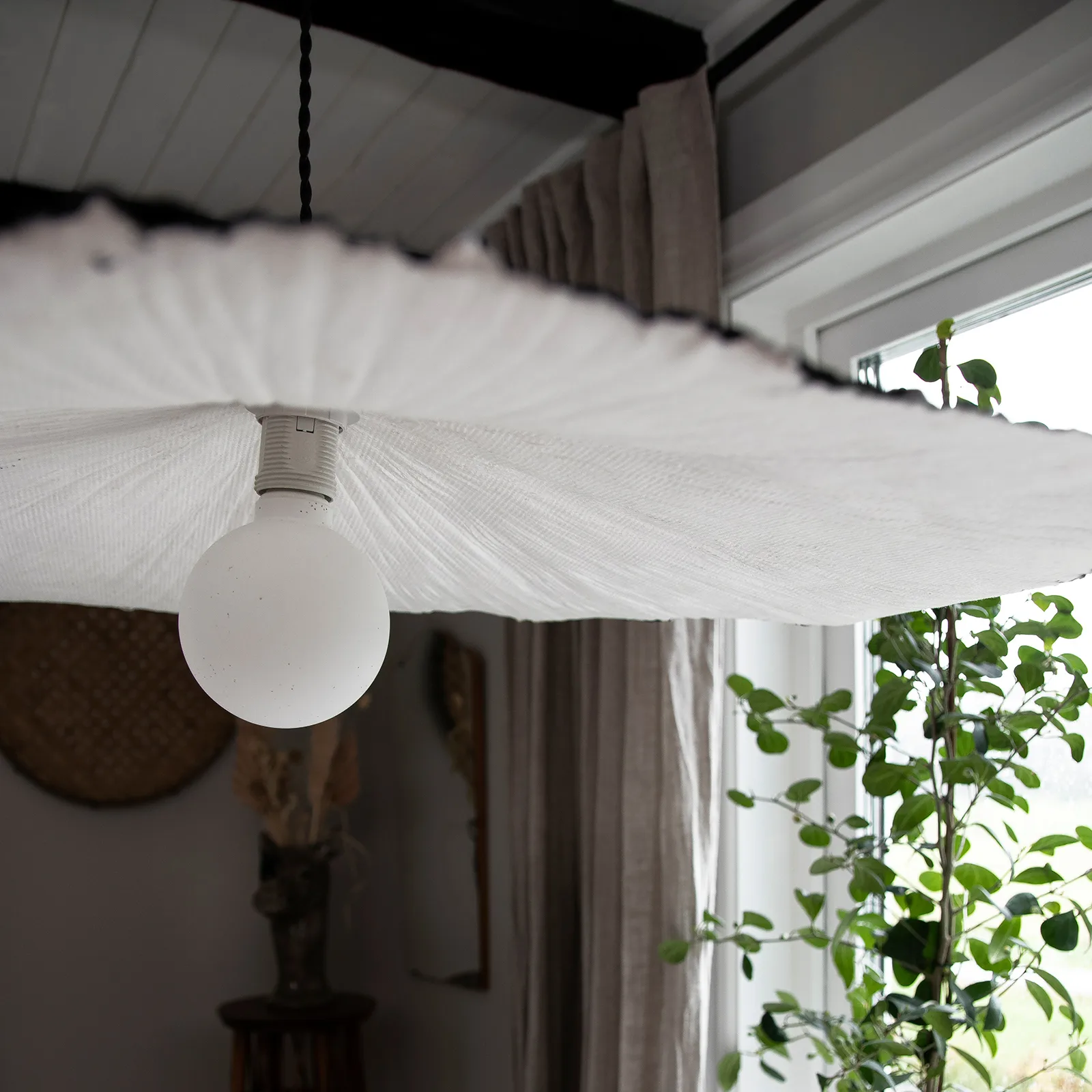 Tropez吊灯82cm, 黑色 Globen Lighting