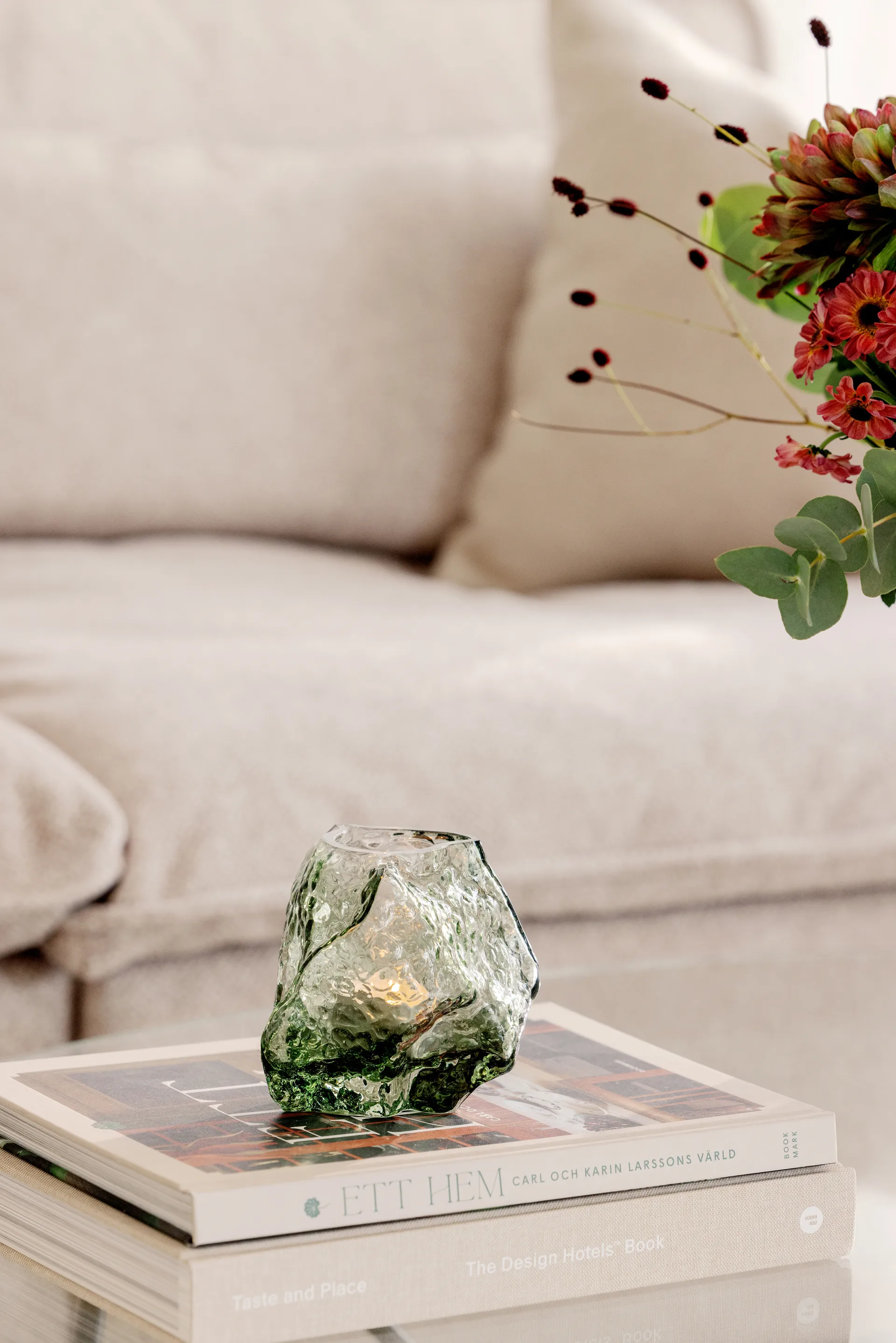 Valerie 12 tealight holders, 绿色 Globen Lighting