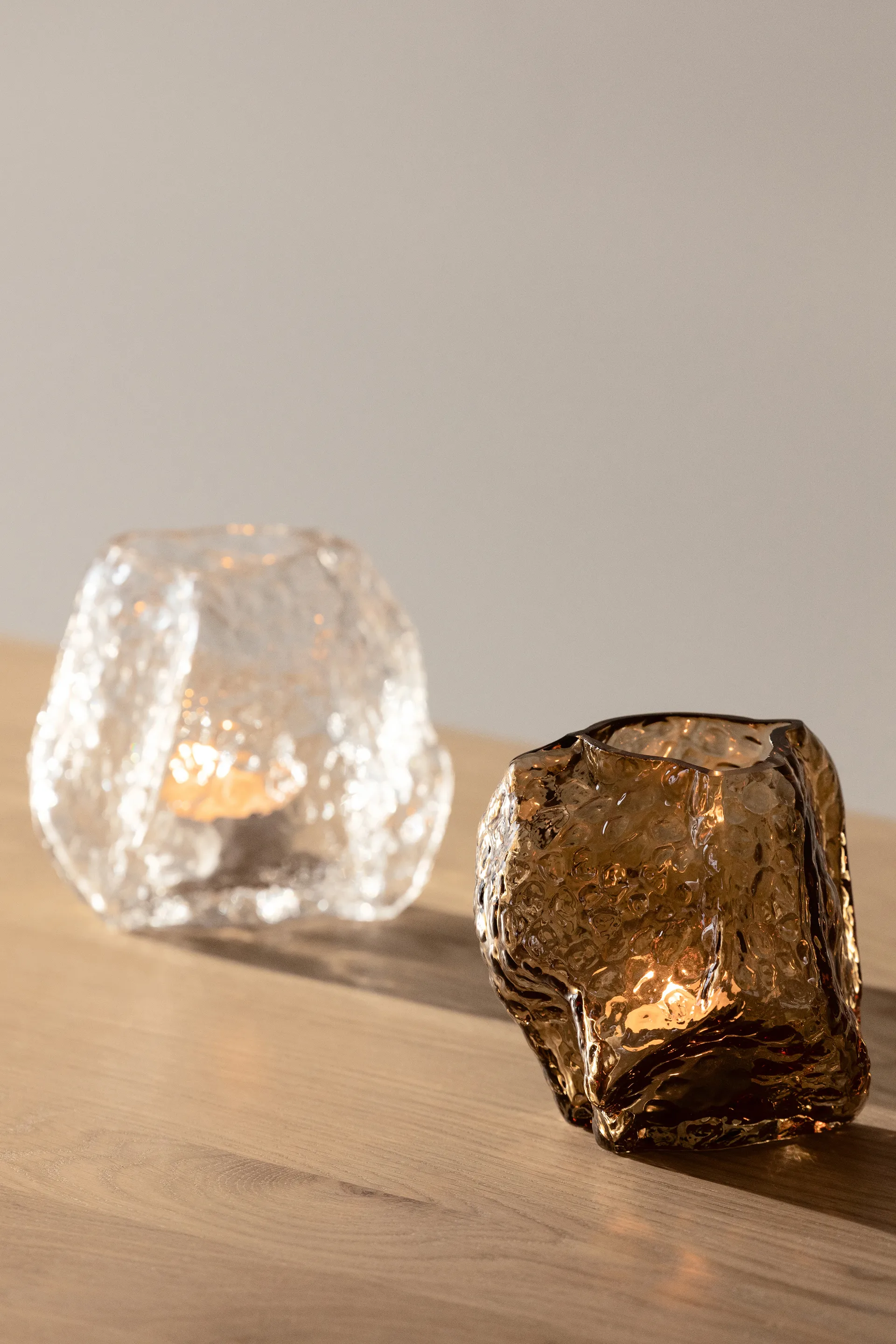 Valerie 12 tealight holders, 褐色 Globen Lighting