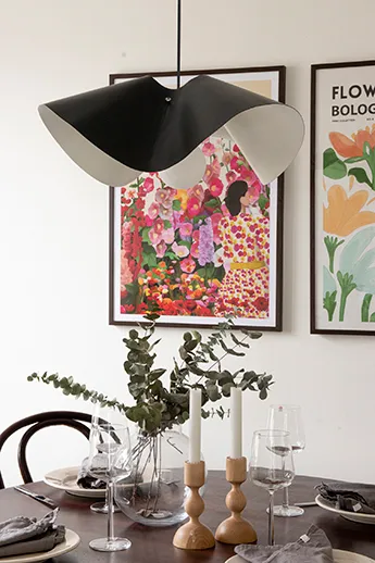 Volang 吊灯 Ø50cm - 黑色 - Globen Lighting