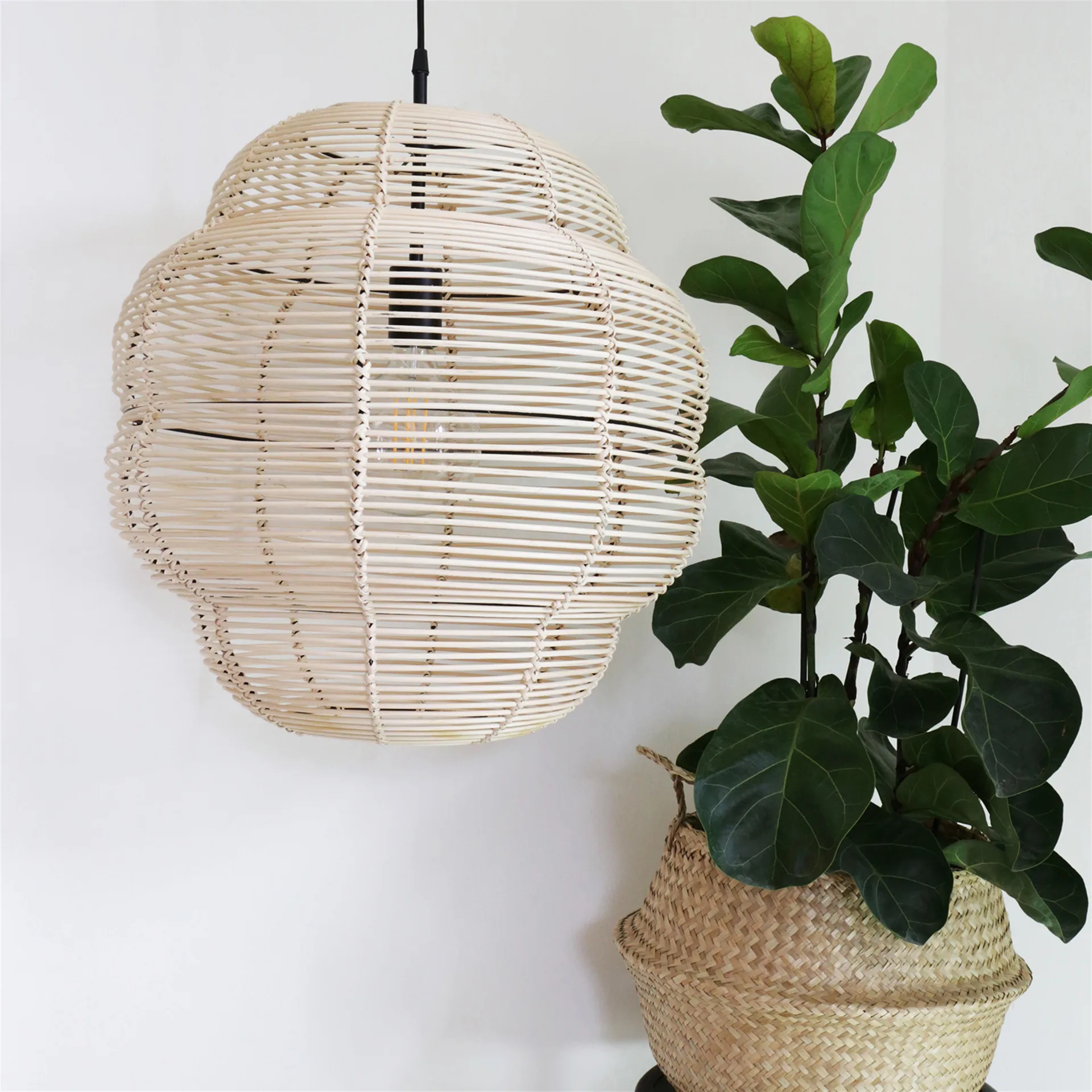 Wagner ceiling 灯, natural Globen Lighting