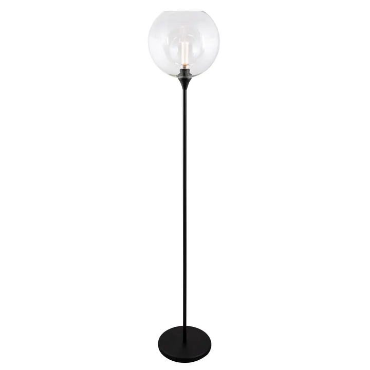 碗形落地灯 - 黑色 - Globen Lighting
