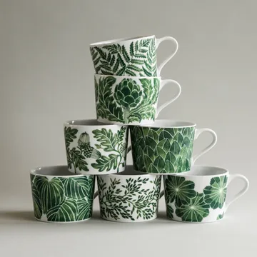 Artichoke 杯 240ml - 绿色 - Götefors Porslin