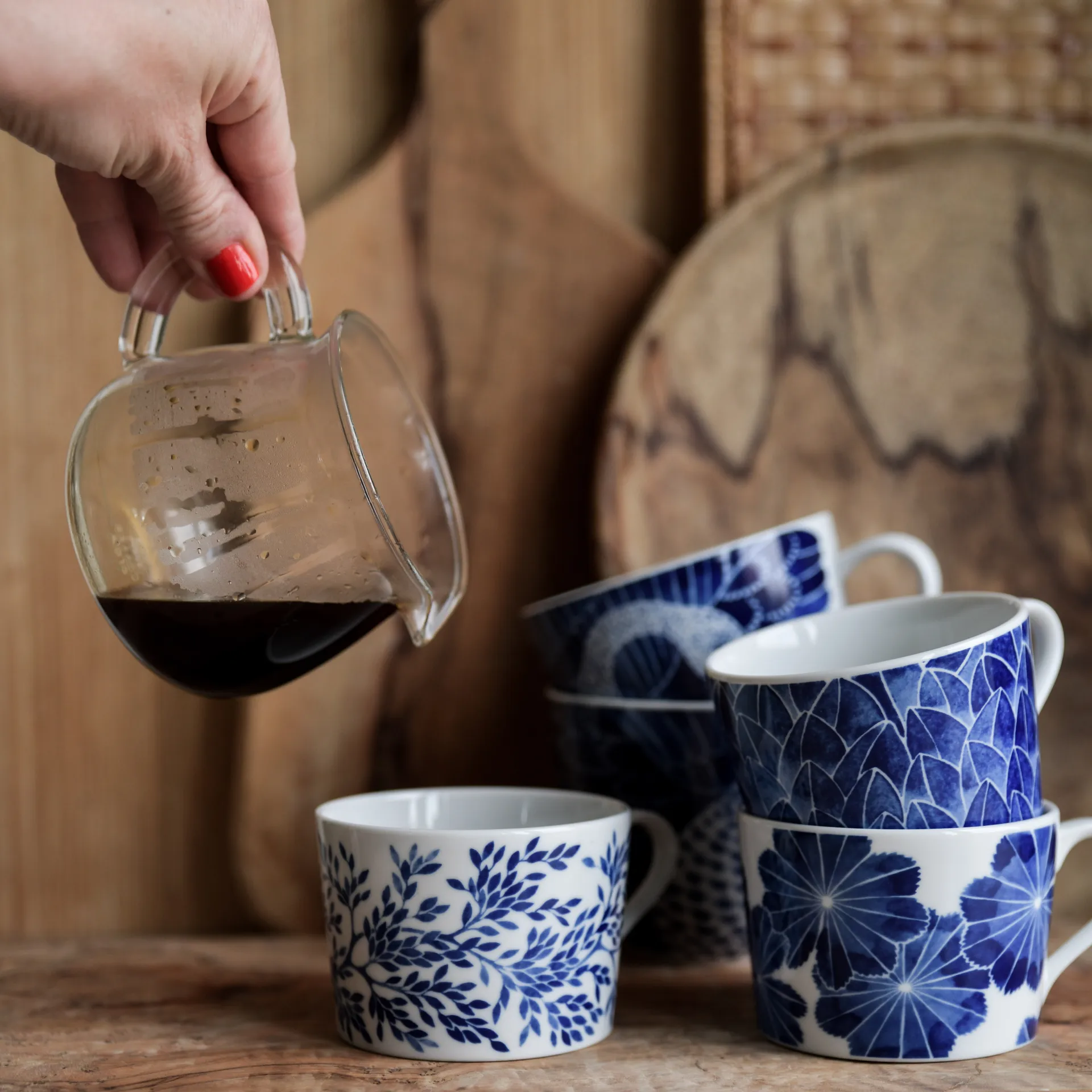 Botanica 杯子 with handle, Myrten Götefors Porslin