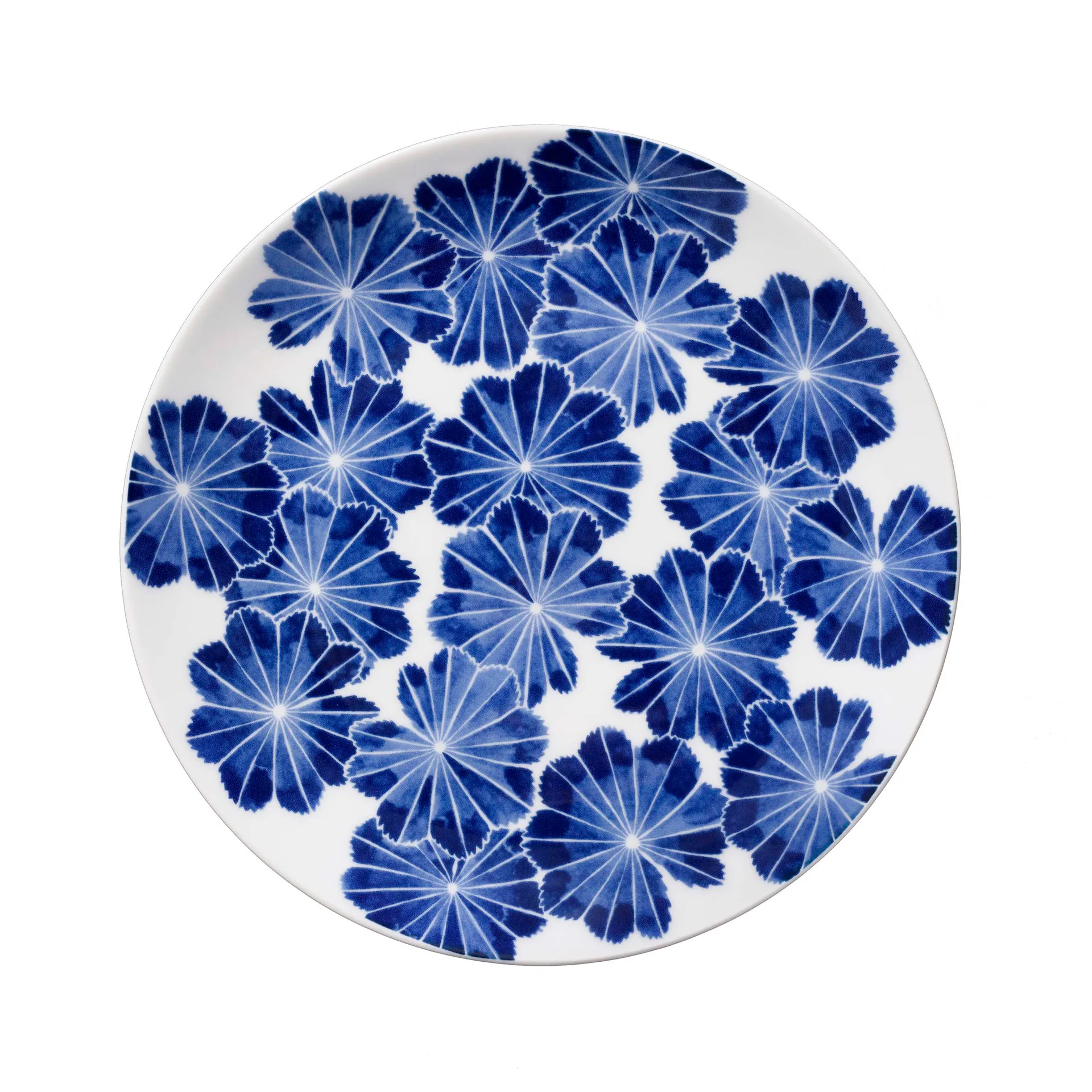 Lady's mantle small 盘子, 蓝色 Götefors Porslin