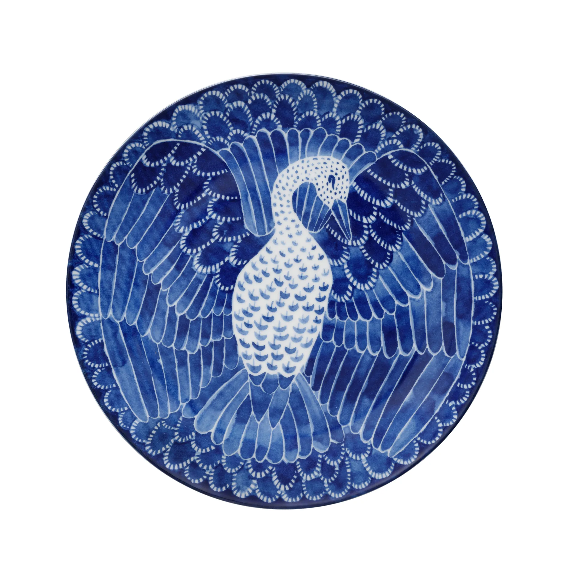 Selma 飞鸟纹盘子 Ø21cm, 21 cm Götefors Porslin