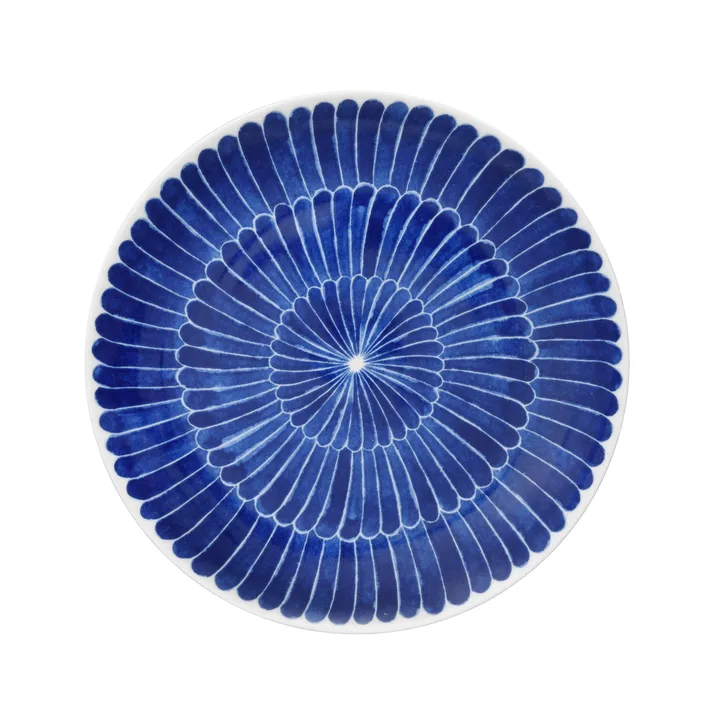 Selma 羽毛纹盘子 Ø21cm - 21cm - Götefors Porslin
