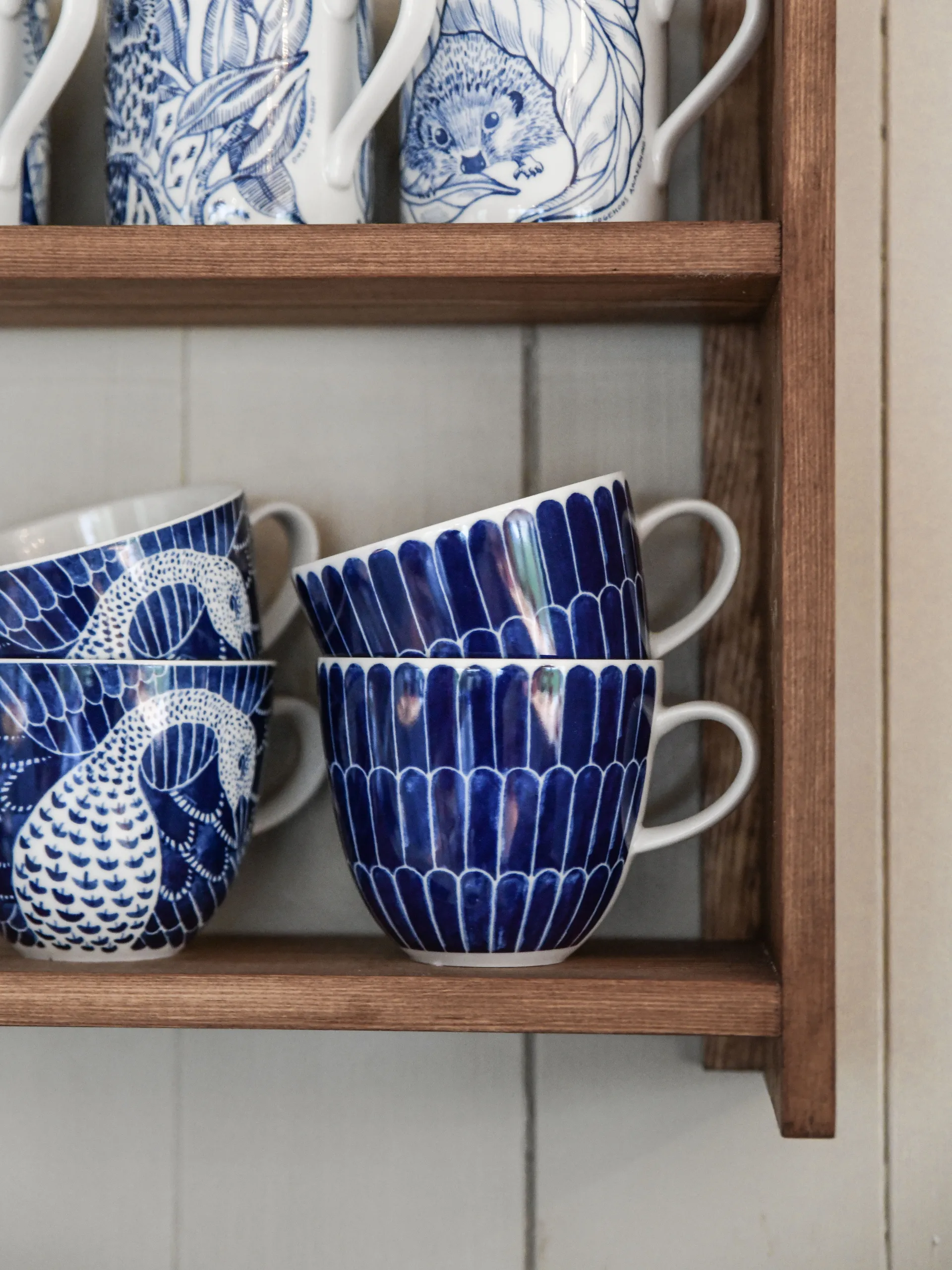 Selma 马克杯 feather blue, 41cl Götefors Porslin