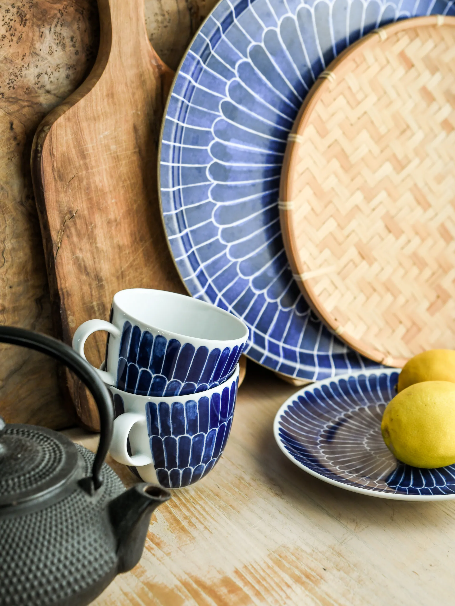 Selma 马克杯 feather blue, 41cl Götefors Porslin