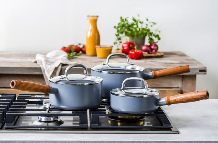 Mayflower Pro saucepan 套装 + lid, 6 parts GreenPan