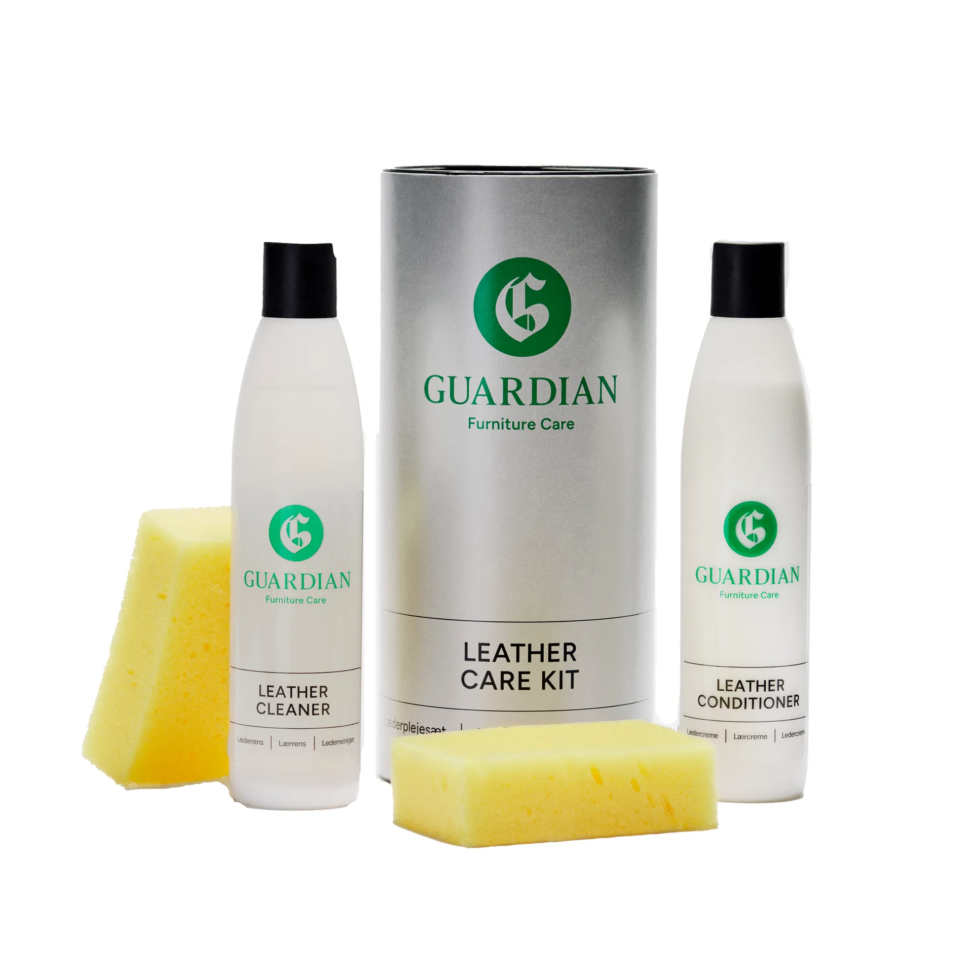 Guardian Nr 4 leather treatment set, Transparent Guardian