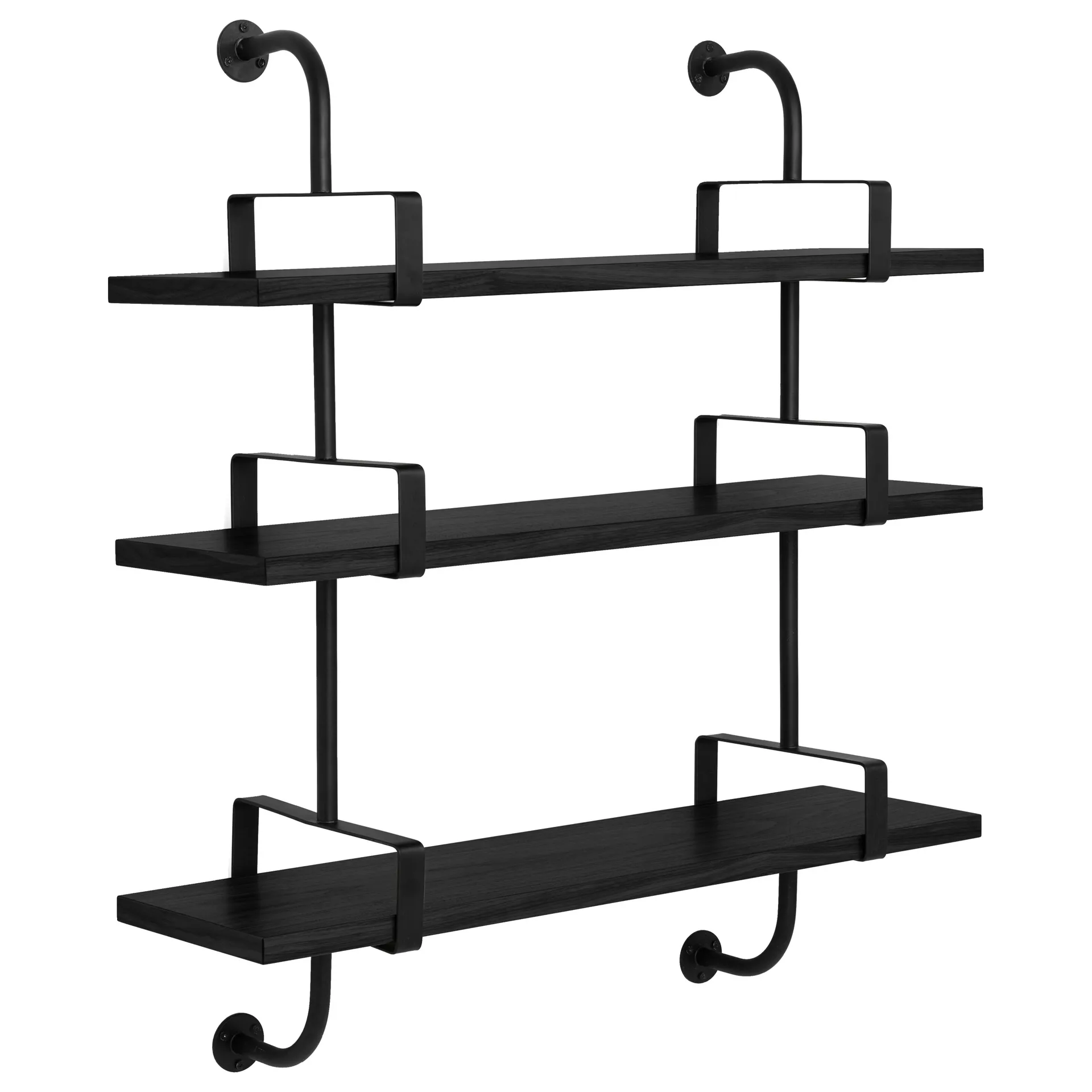 Démon shelf 3 shelf 95 cm, 黑色 stained ash GUBI
