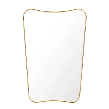 F.A.33 Rectangulaire 镜子 - brass - GUBI