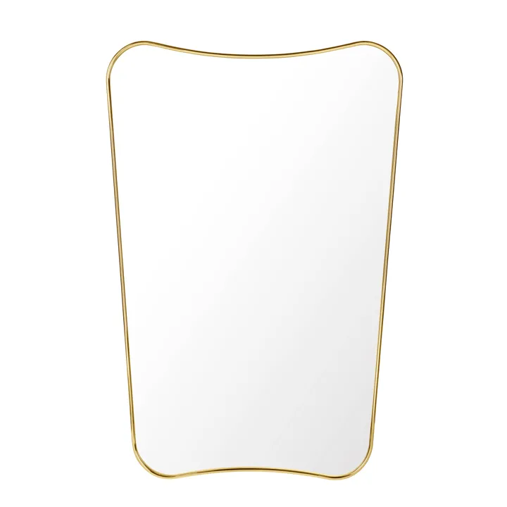 F.A.33 Rectangulaire 镜子 - brass - GUBI