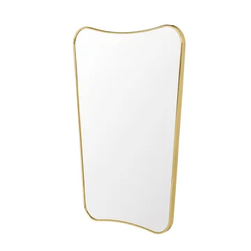 F.A.33 Rectangulaire 镜子 - brass - GUBI