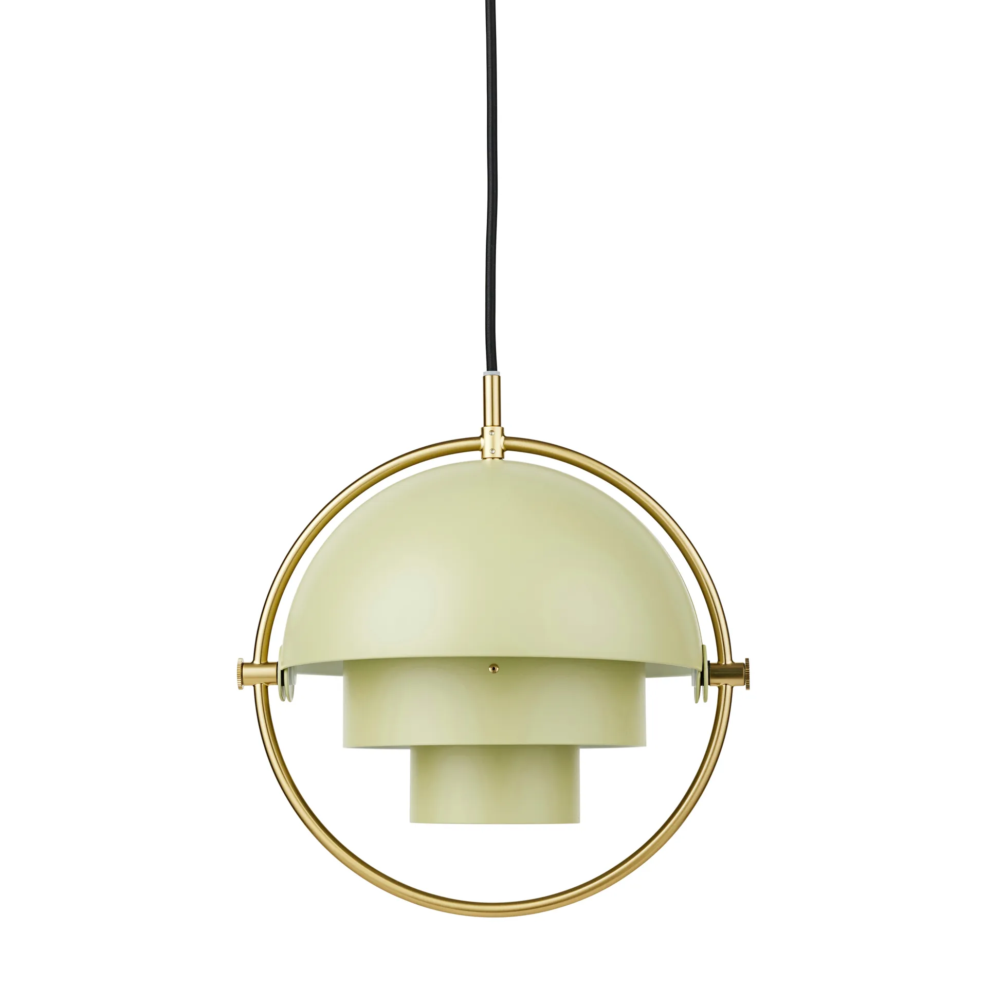 Multi-Lite ceiling 灯 small, Brass-desert sage GUBI