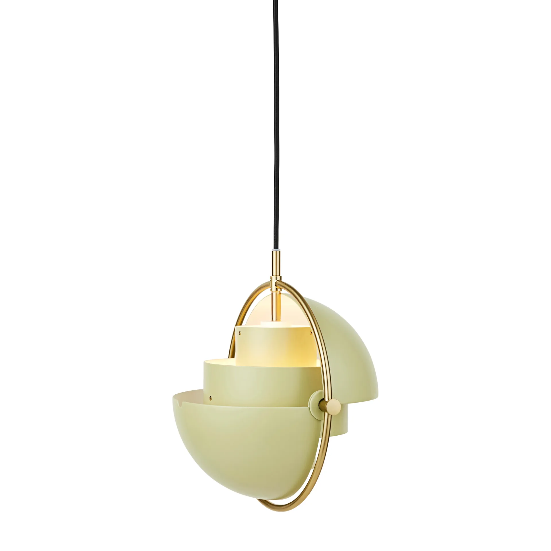 Multi-Lite ceiling 灯 small, Brass-desert sage GUBI
