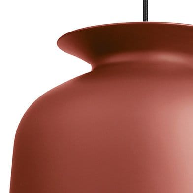 Ronde 吊灯 large, rusty 红色 GUBI